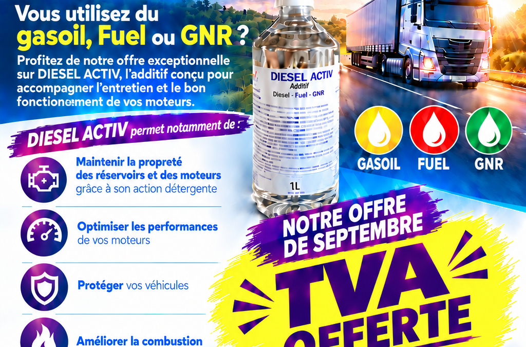 OFFRE SPECIALE SEPTEMBRE